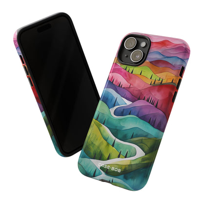 Winding Verdure iPhone 15 Plus hoesje - Tough