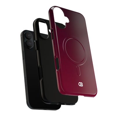 Red Tough 2.0 Magsafe Phone Case for iPhone - Deep Sangria Gradient