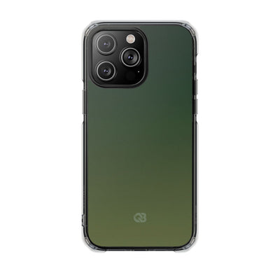 Green Impact MagSafe Phone Case for iPhone - Shadow Moss Grain