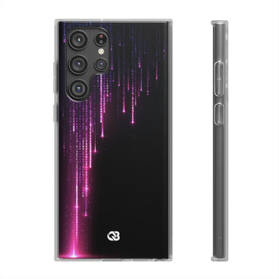 Binary Cascade · Lite Phone Case for Samsung · Black