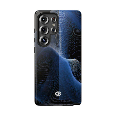 Blue Tough Phone Case for Samsung - Electric Blue Flux