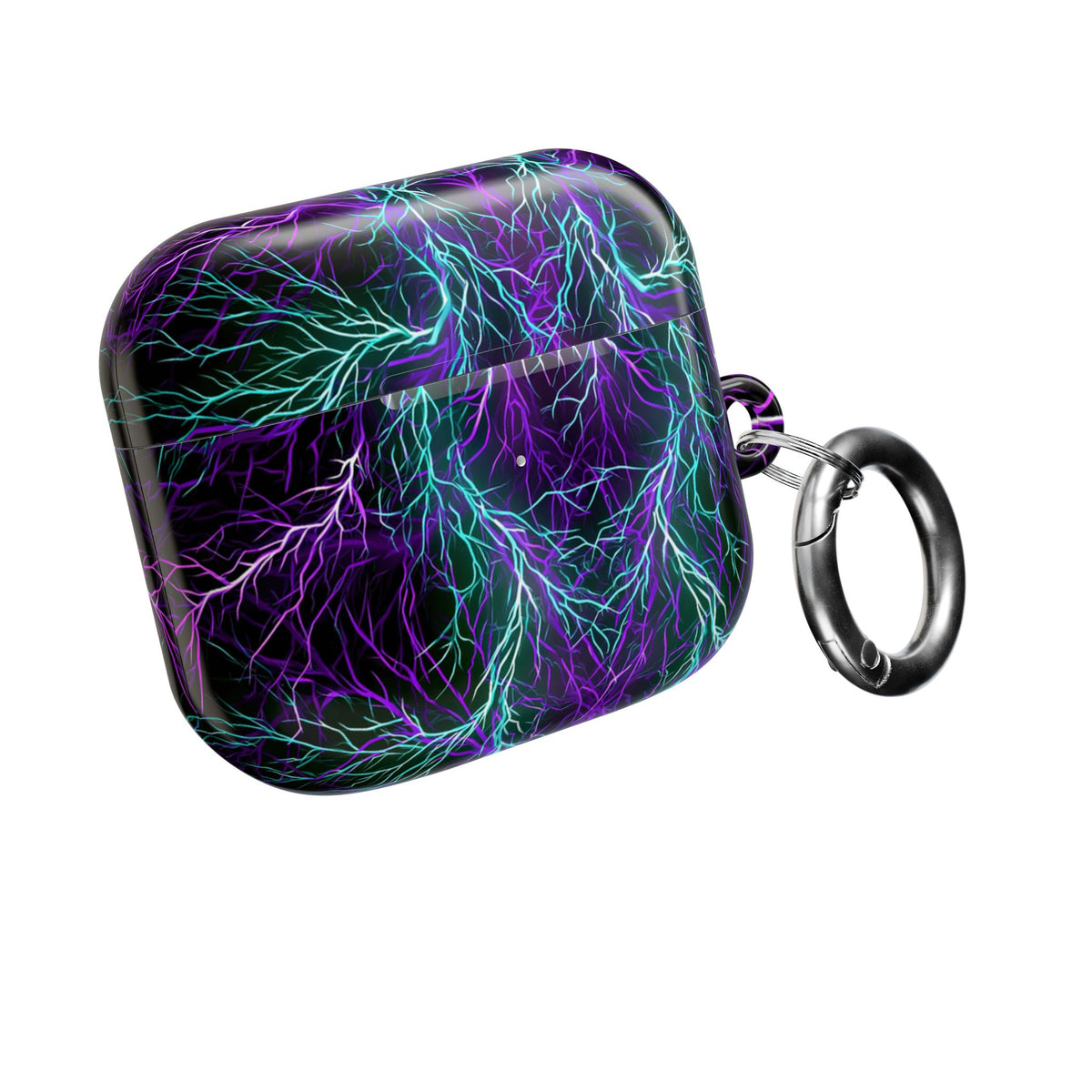 Electric Plasma Arbor · Hard Case for AirPods & AirPods Pro · Purple