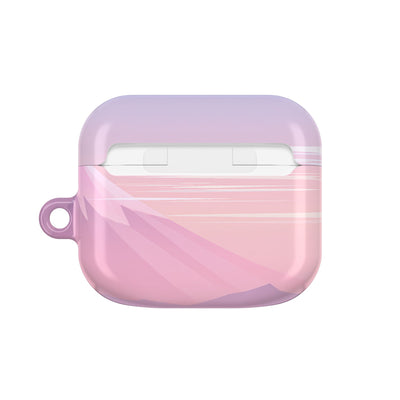 Alpine Twilight · Hard Case for AirPods & AirPods Pro · Pink