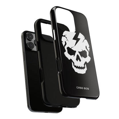 Lightning Skull iPhone 16 Pro Max Case - Tough