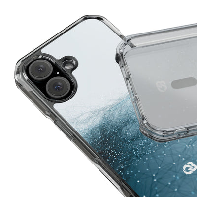 Teal Impact MagSafe Phone Case for iPhone - Arctic Pulse Mesh