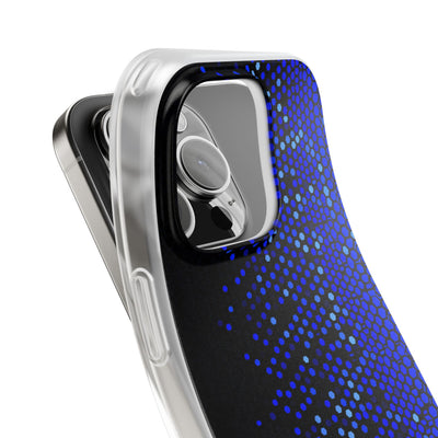 Cobalt Hex Dispersion · Lite Phone Case for iPhone ·  Blue