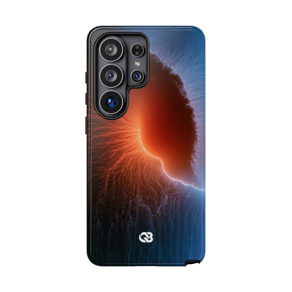 Thermal Aura Pulse · Tough Phone Case for Samsung · Blue