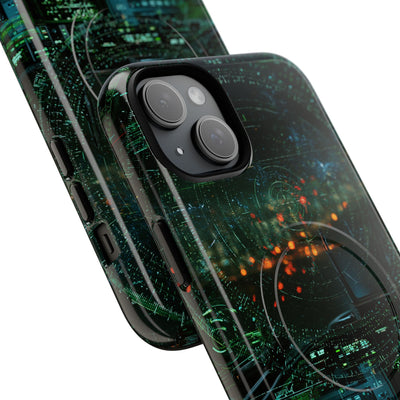 Tactical Avionics HUD · Tough 2.0 Magnetic Phone Case for iPhone · Green