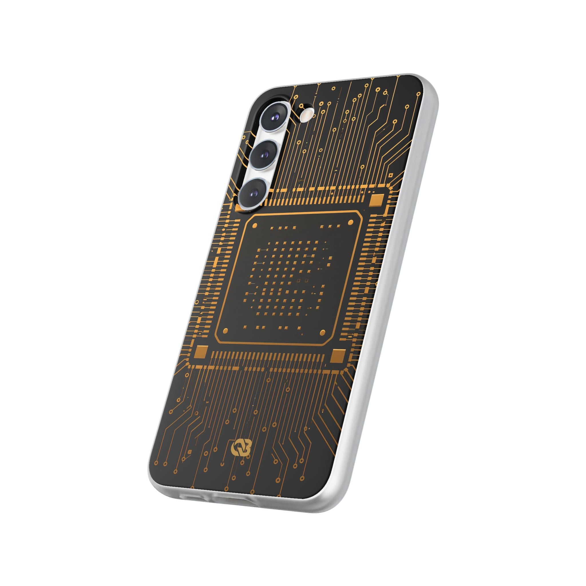Gold Lite Phone Case for Samsung - Cyber Gold Processor