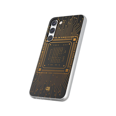 Gold Lite Phone Case for Samsung - Cyber Gold Processor