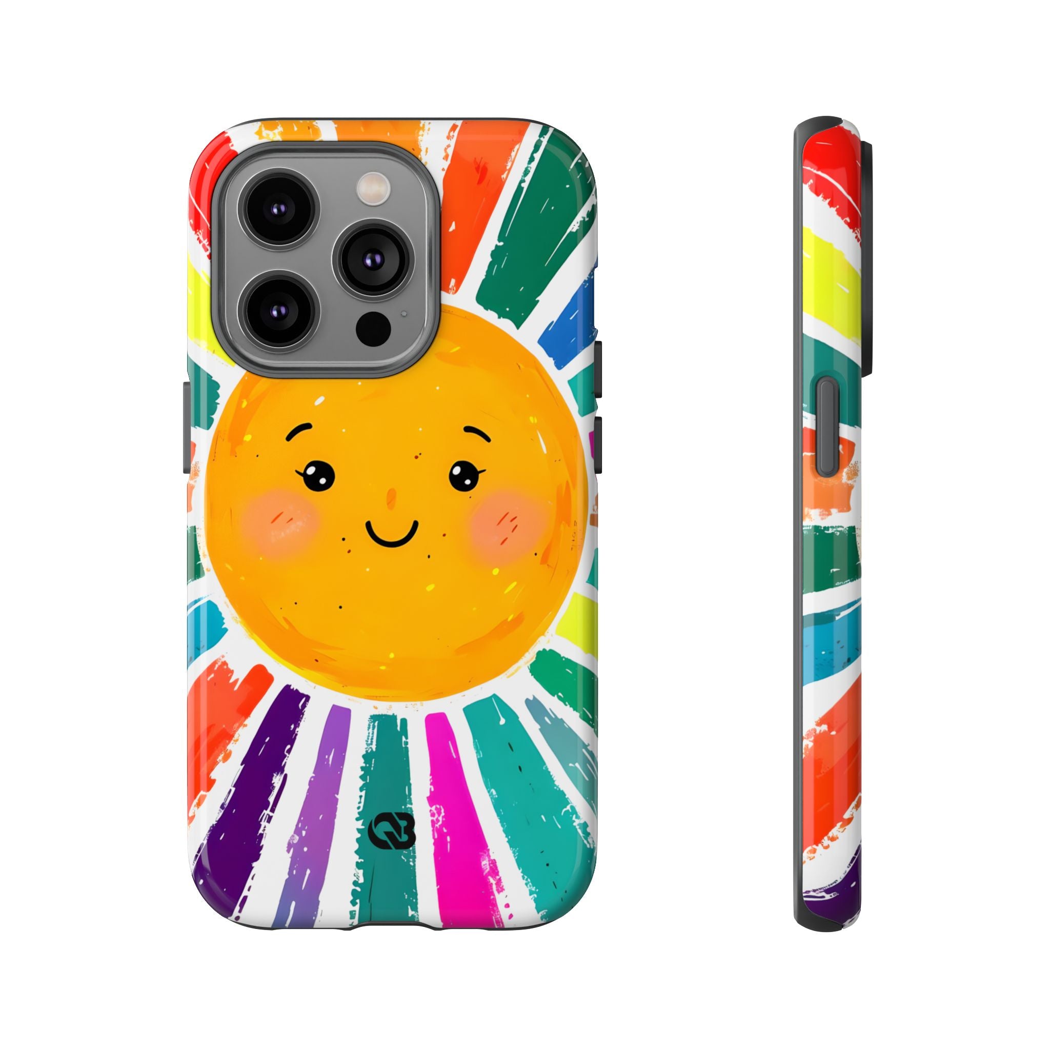 Vibrant Solar Smile · Tough Phone Case for iPhone