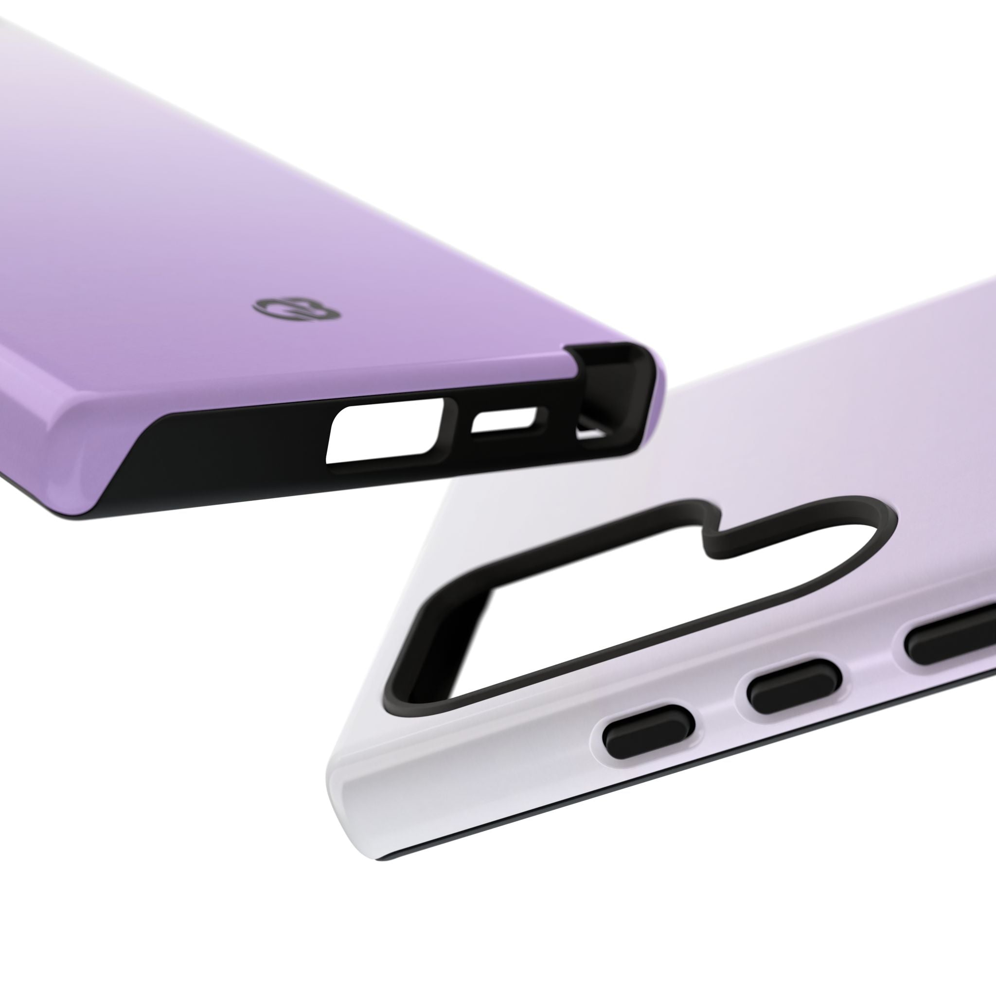 Purple Tough Phone Case for Samsung - Frosted Lavender Fade