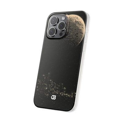 Lunar Metropolis Nocturne · Lite Phone Case for iPhone ·  Black