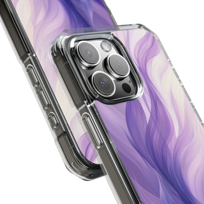 Amethyst Silk Waves · Impact Phone Case for iPhone · Magsafe