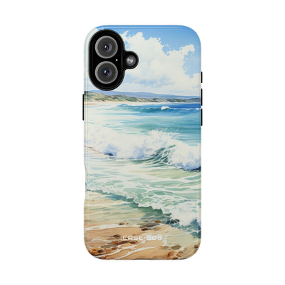Foamy Tide iPhone 16 Plus Case - Tough