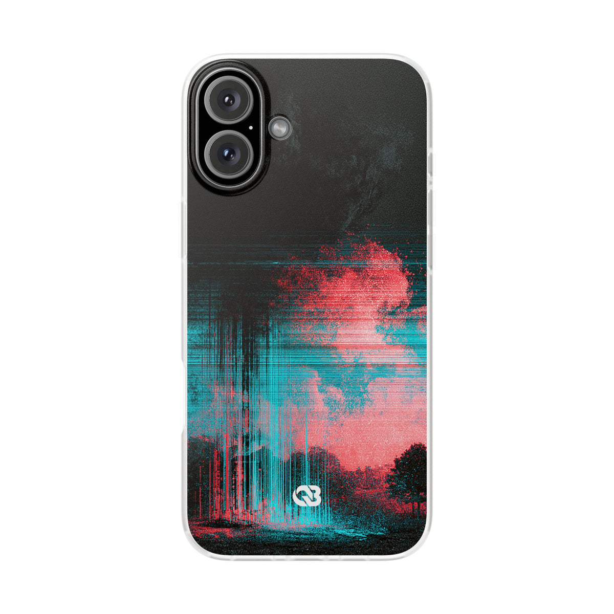 Digital Signal Drift · Lite Phone Case for iPhone ·  Black