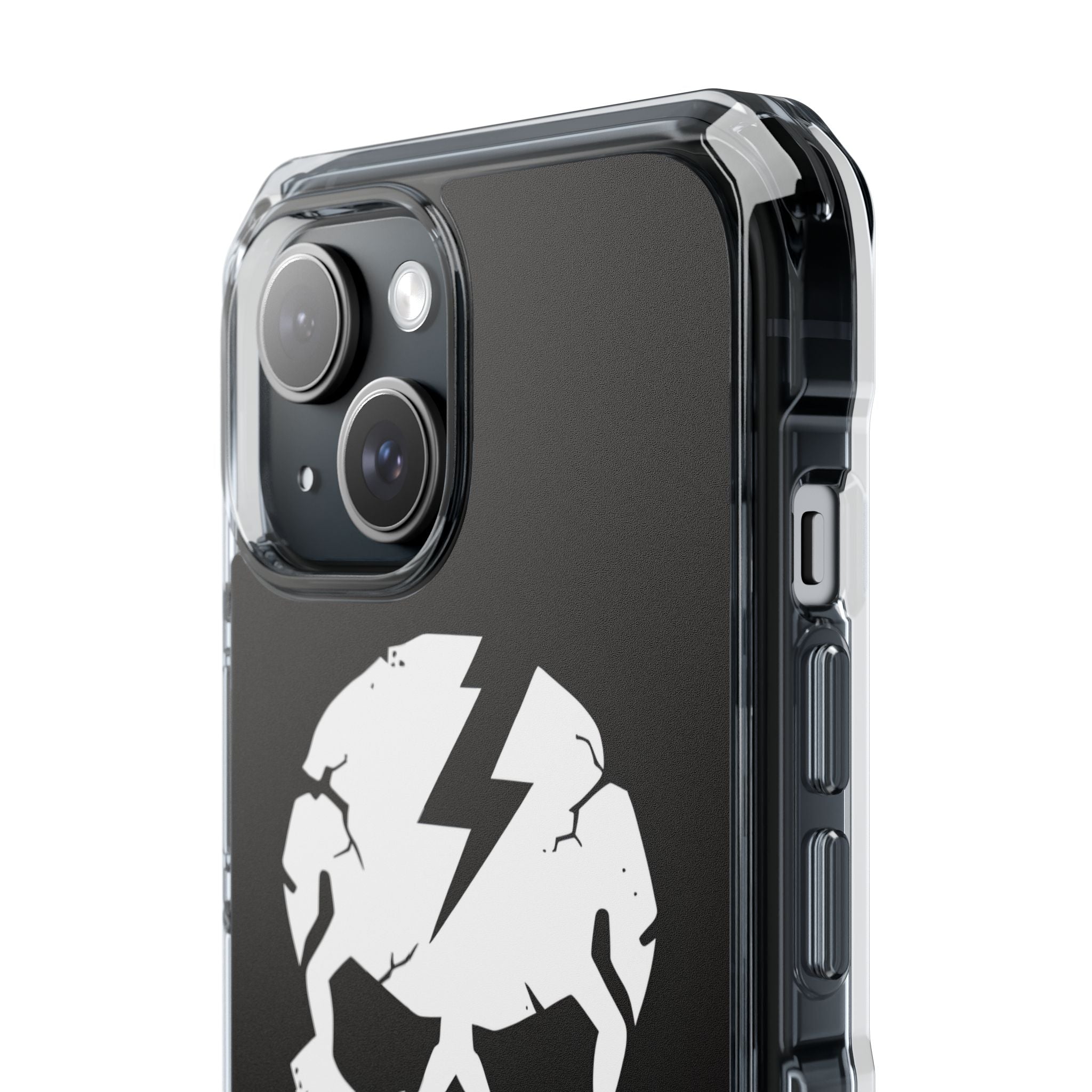 Shattered Bolt Skull · Impact Phone Case for iPhone · Magsafe