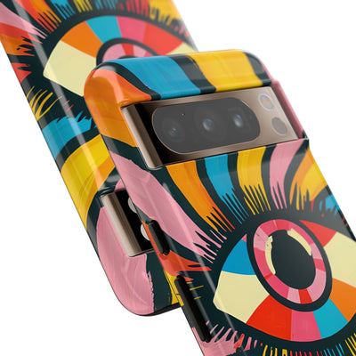 Vivid Gaze Burst · Tough Phone Case for Google Pixel