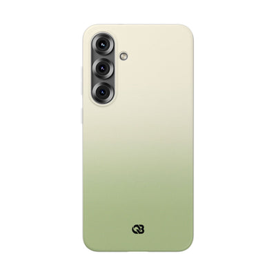 Green Lite Phone Case for Samsung - Bone Sage Fade