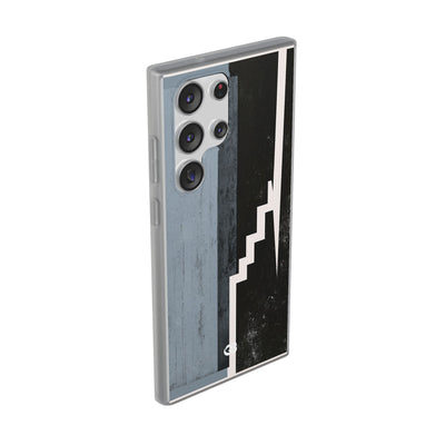 Grey Lite Phone Case for Samsung - Industrial Concrete Void