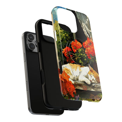 Sleeping Ginger Bloom · Tough+ Phone Case for iPhone · Magsafe