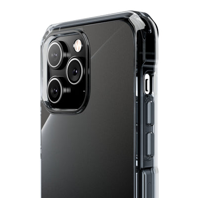 Obsidian Horizon · Clear Impact Magnetic Phone Case for iPhone ·  Black