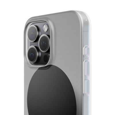 Grey Lite Phone Case for iPhone - Matte Onyx Sphere