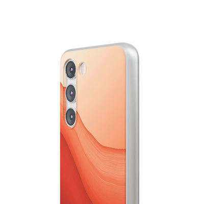 Terracotta Flow · Lite Phone Case for Samsung · Orange