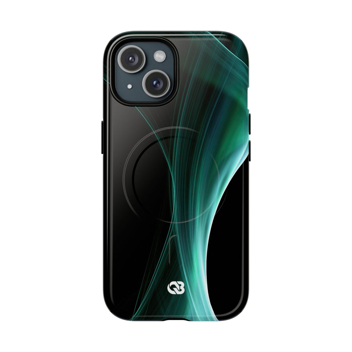 Emerald Lumen · Tough 2.0 Magnetic Phone Case for iPhone · Green