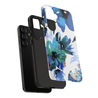 Blue Blossom Radiance Samsung S25 Plus Case - Tough