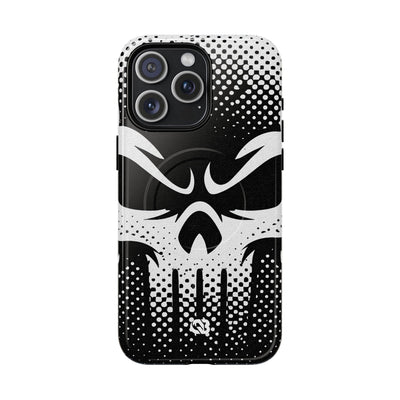 Phantom Halftone · Tough 2.0 Magnetic Phone Case for iPhone · Black