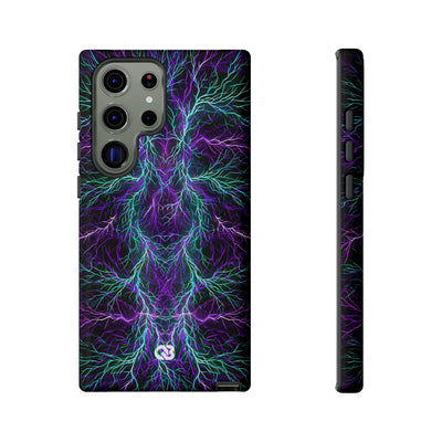 Electric Plasma Arbor · Tough Phone Case for Samsung · Purple