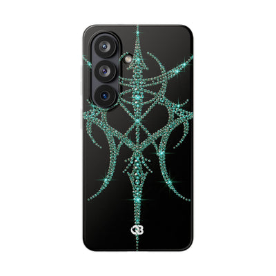 Teal Cyber Sigil · Lite Phone Case for Samsung · Teal