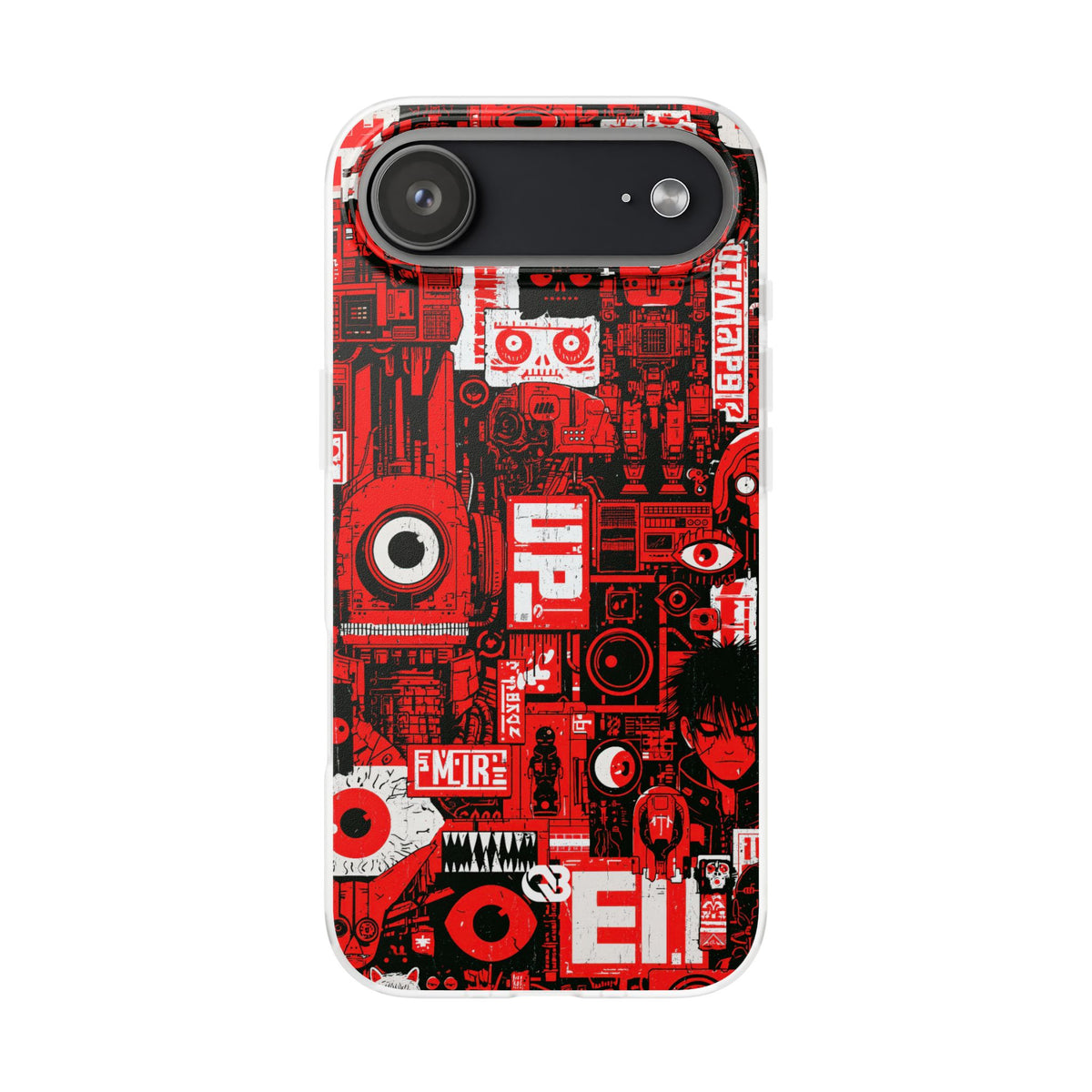 Neo Mecha Collage · Lite Phone Case for iPhone ·  Red
