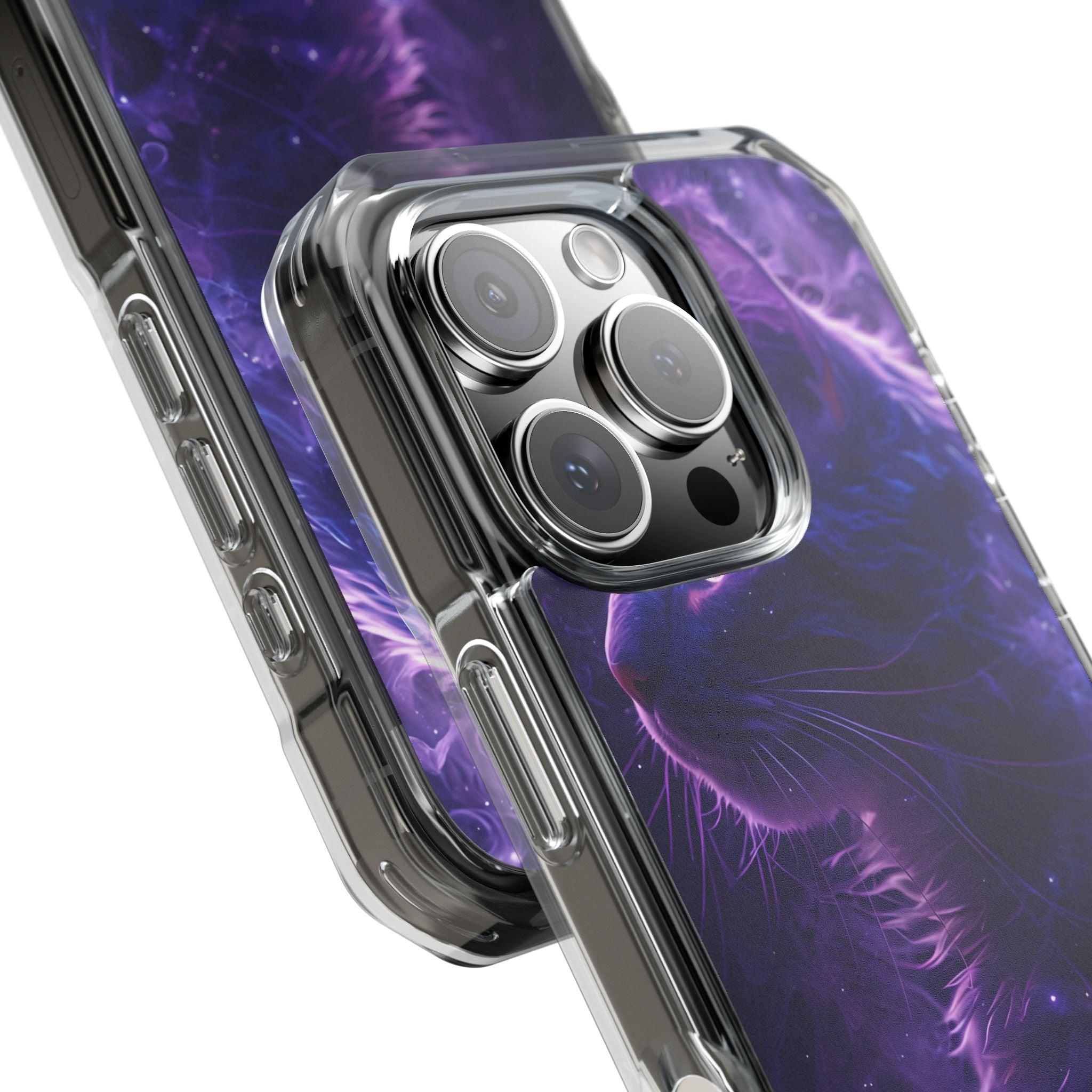 Purple Void Feline · Impact Custodia per iPhone · Magsafe