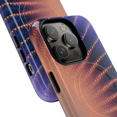 Luminous Aura Burst · Tough 2.0 Magnetic Phone Case for iPhone · Blue