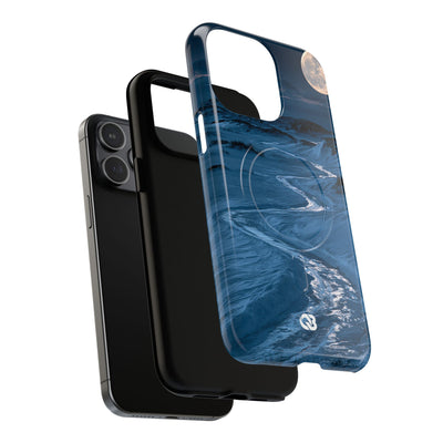 Arctic Moon Drift · Tough 2.0 Magnetic Phone Case for iPhone · Blue