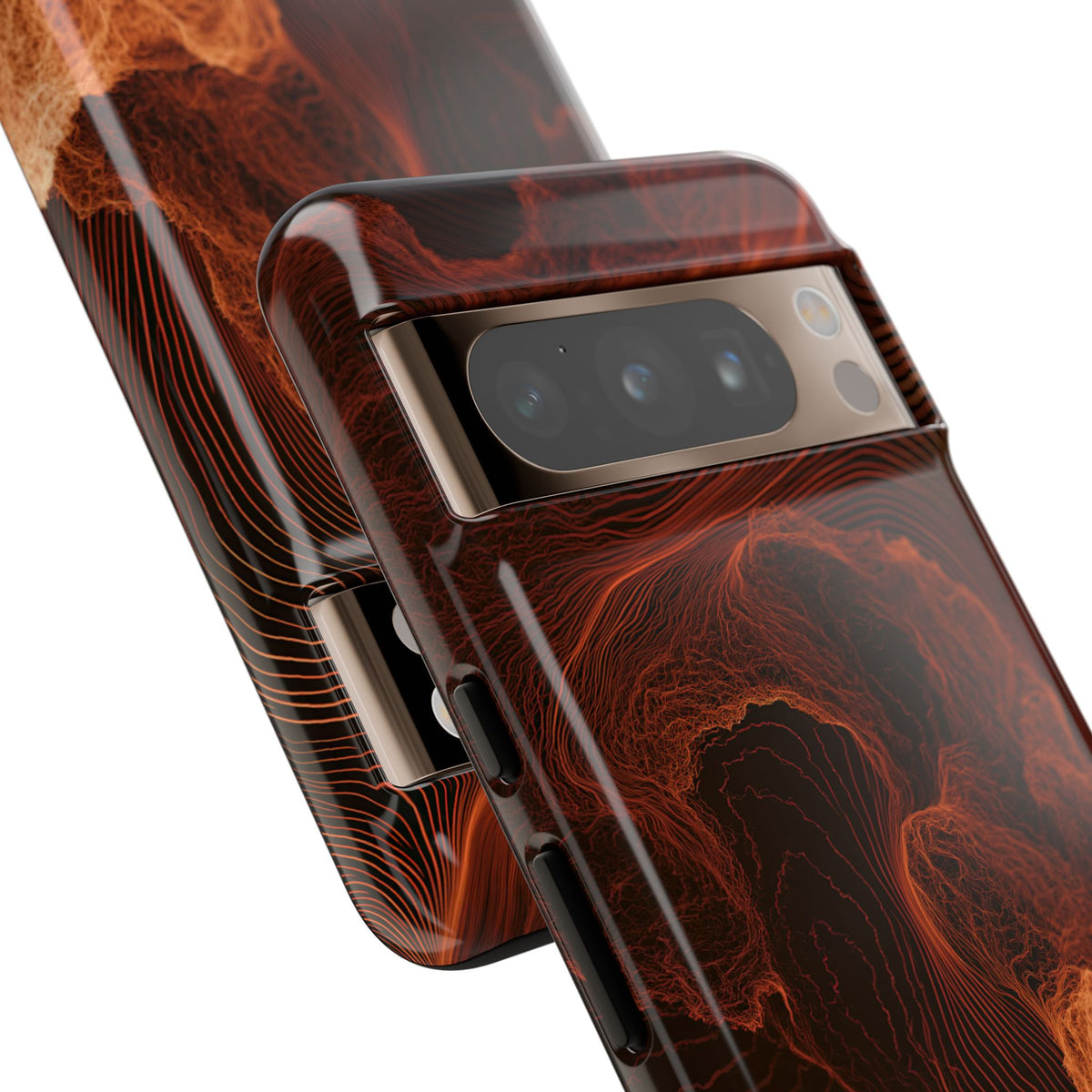 Amber Filament · Tough Phone Case for Pixel ·  Orange