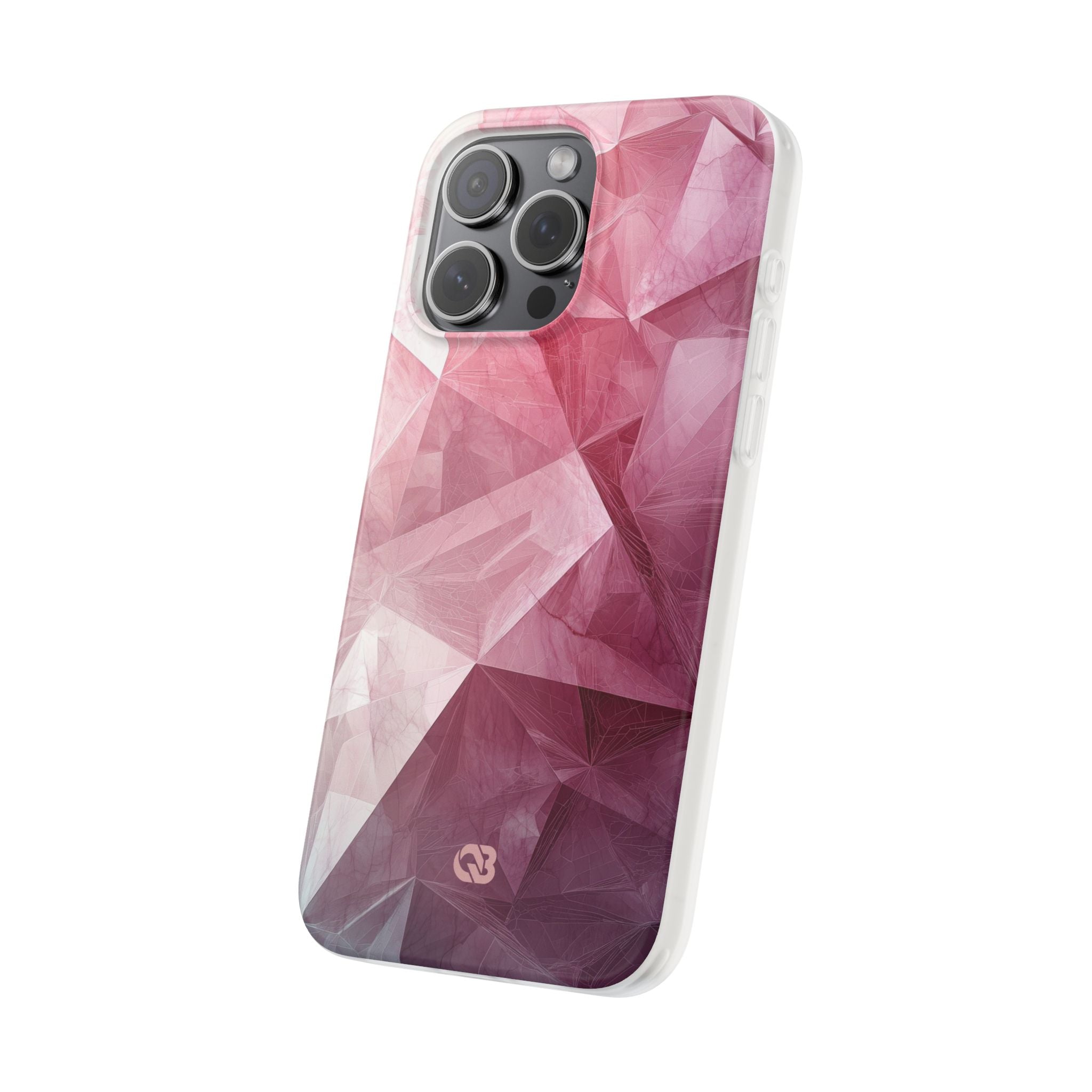 Shattered Rose Shards · Soft Phone Case for iPhone