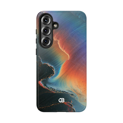 Prismatic Aura Shift · Tough Phone Case for Samsung · Blue