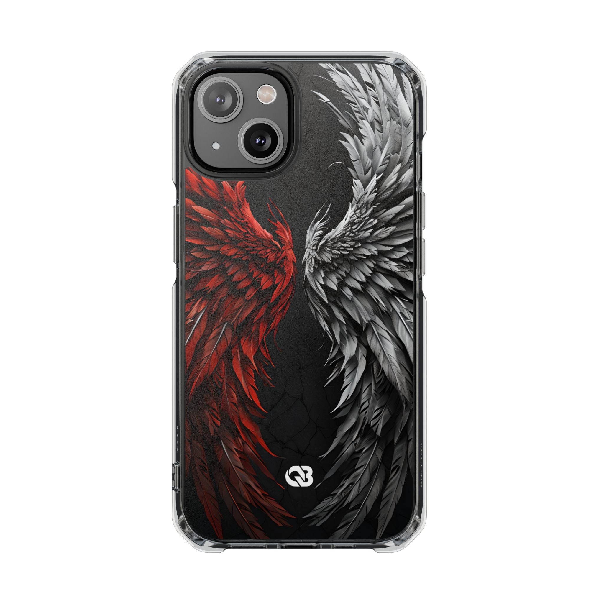 Split Crimson Wing · Impact Phone Case for iPhone · Magsafe