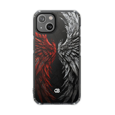 Split Crimson Wing · Impact Phone Case for iPhone · Magsafe