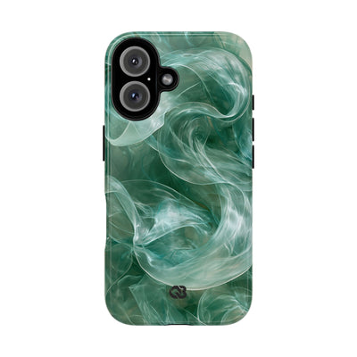 Translucent Aqua Flow · Tough Phone Case for iPhone · Teal