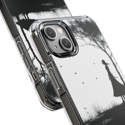 Cliffside Silhouette iPhone 14 Plus Case - Impact