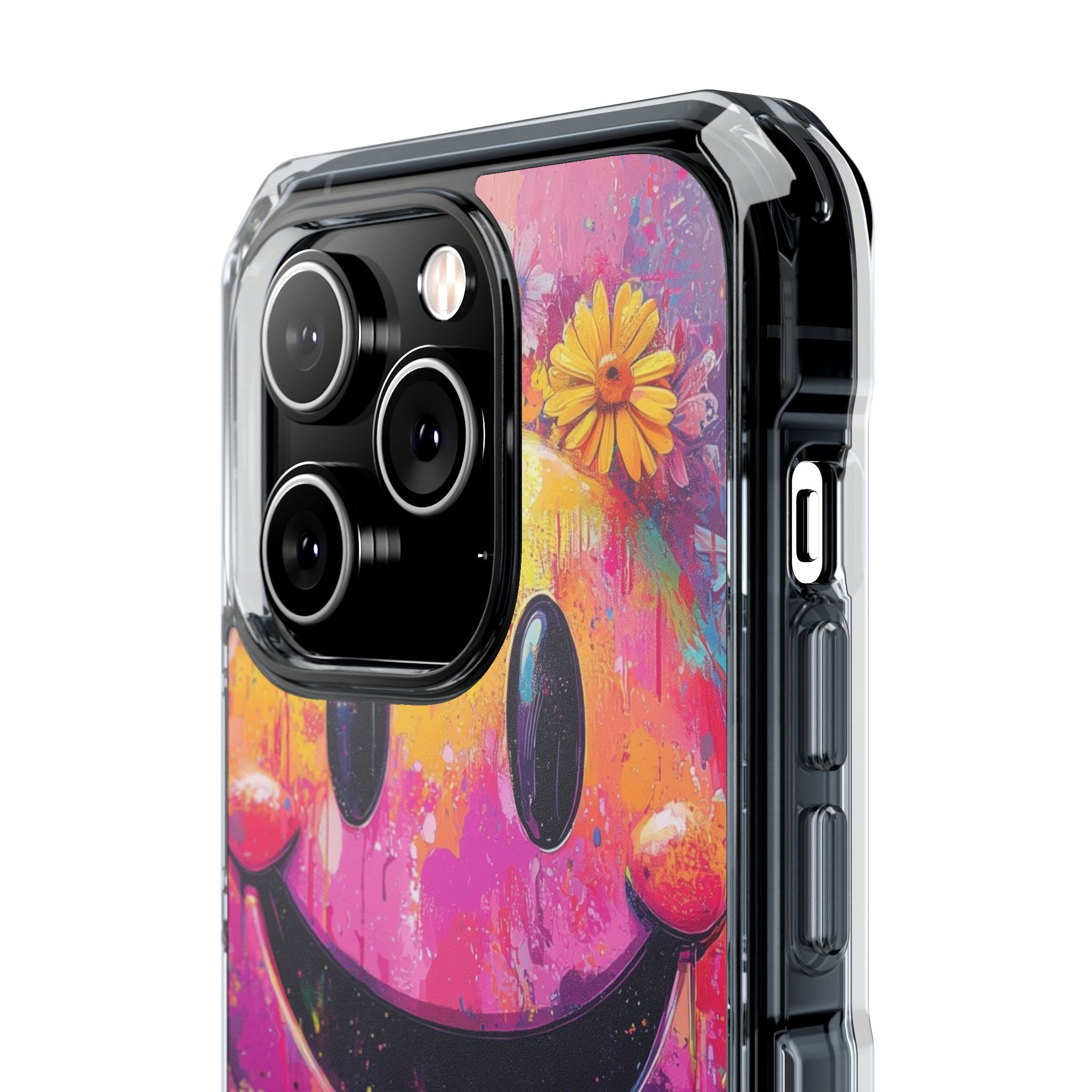 Smiley Bloom iPhone 14 Pro Case - Impact
