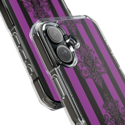 Damask Elegance Purple iPhone 16 Case - Impact