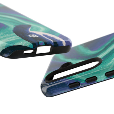 Arctic Aurora Bear · Tough Phone Case for Samsung · Teal