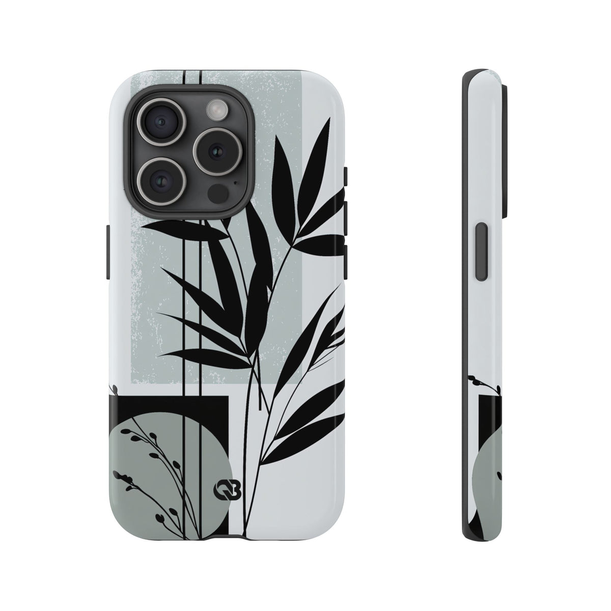 Zen Bamboo Silhouette · Tough Phone Case for iPhone · Green