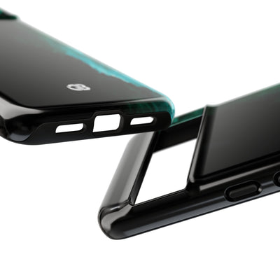 Luminous Plume · Tough Phone Case for Pixel ·  Teal