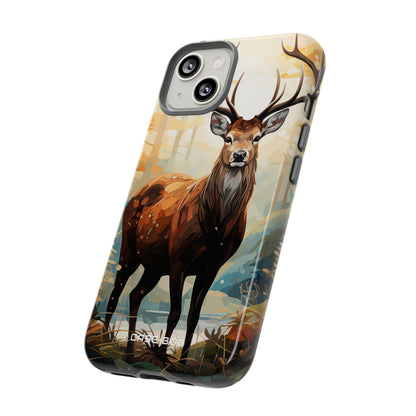 Glowing Stag iPhone 14 Case - Tough - CASE•BOB